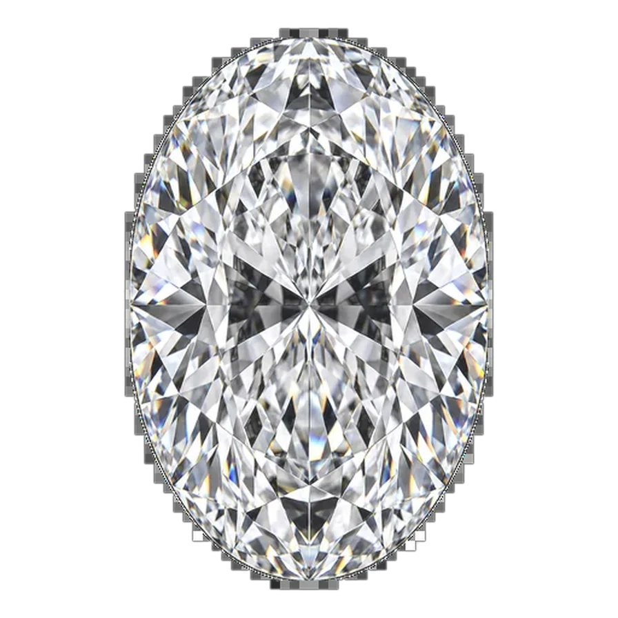 Oval — White