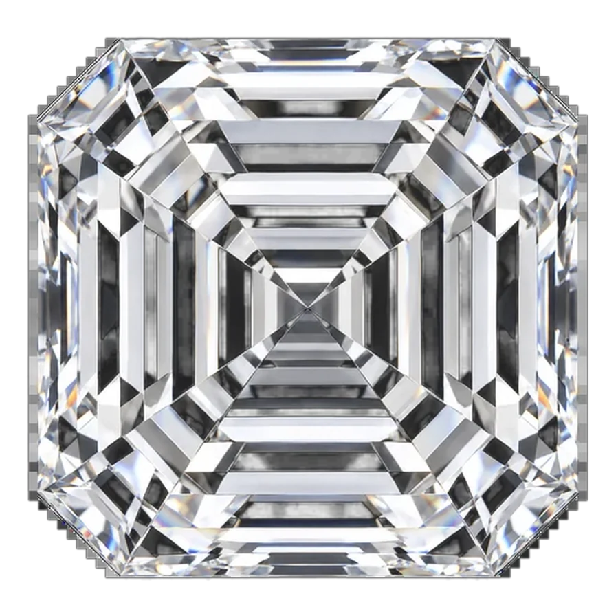 Asscher — White