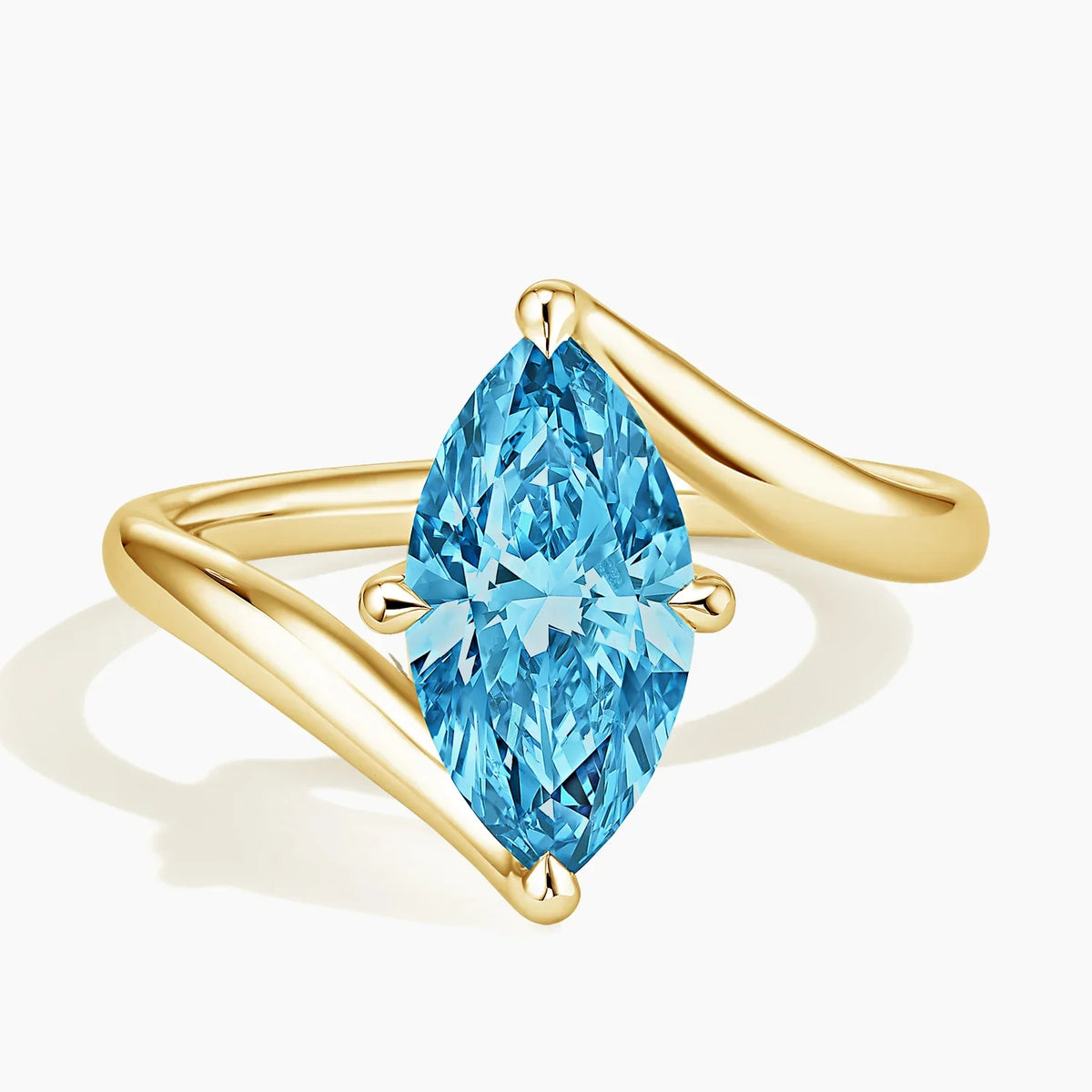 A 5.73ct. blue marquise, set east–west, for @peter_pan