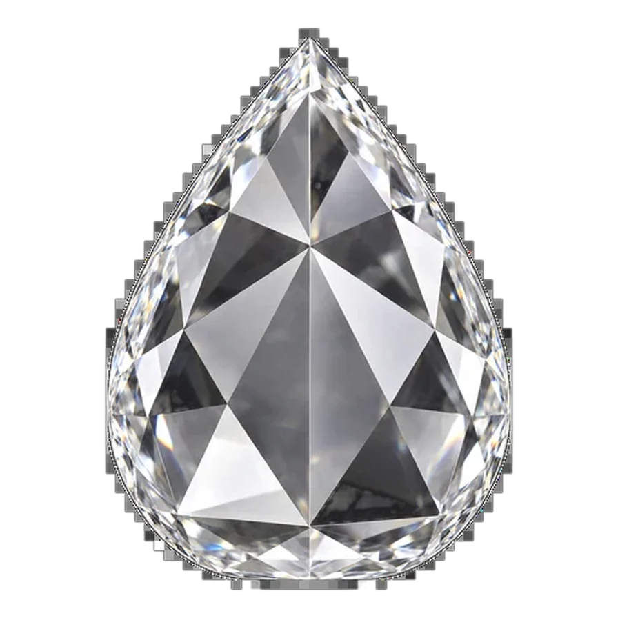 Rose pear — White