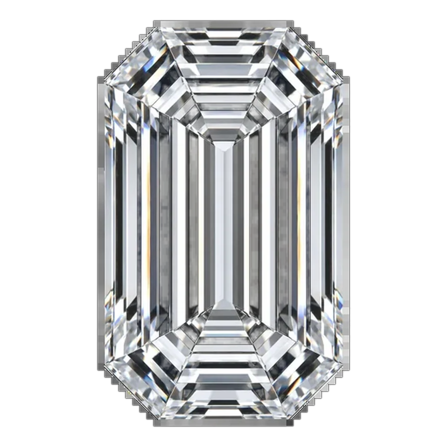 Sapphire cut — White